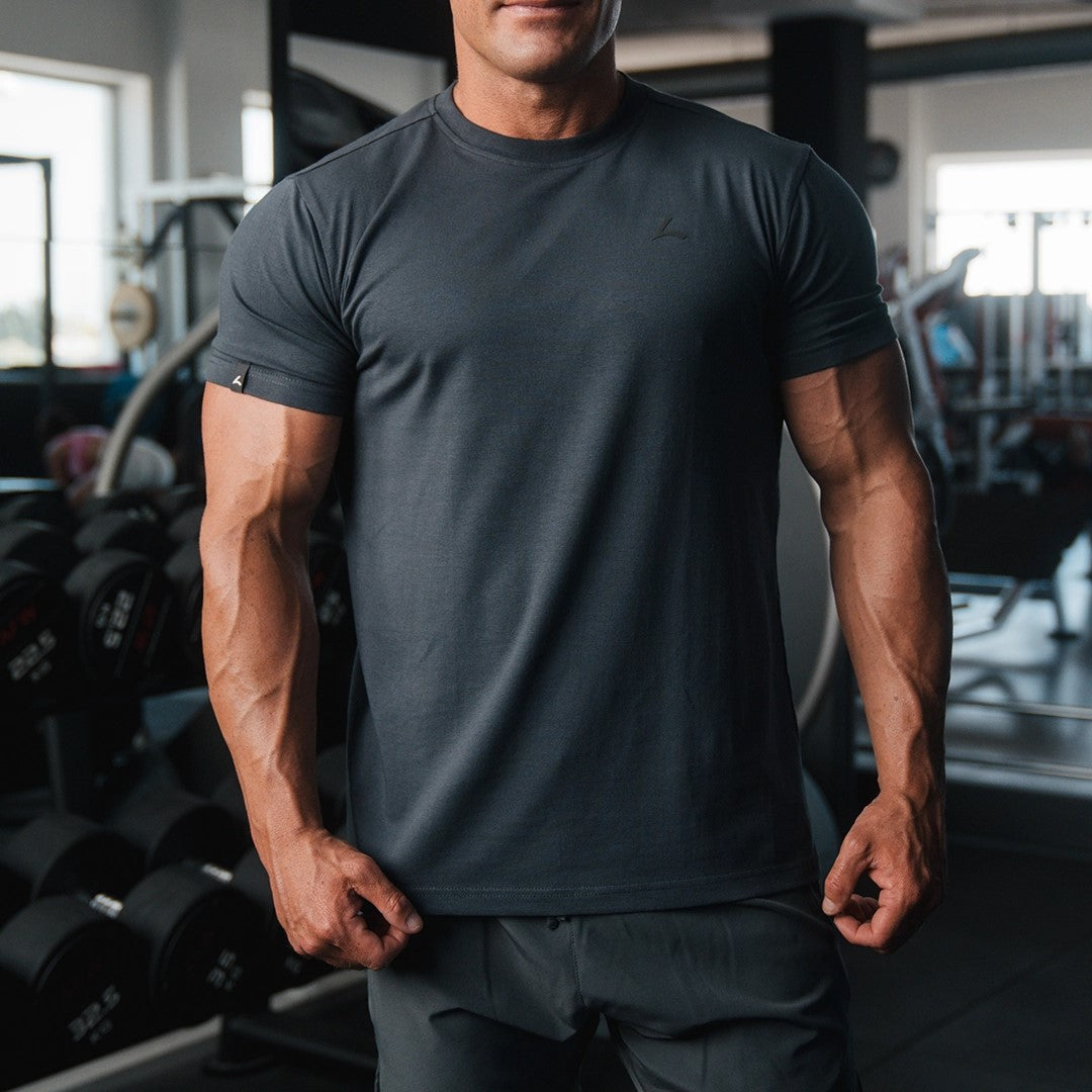 Reeva Premium Active Tee - Sport T-shirt  - Grijs