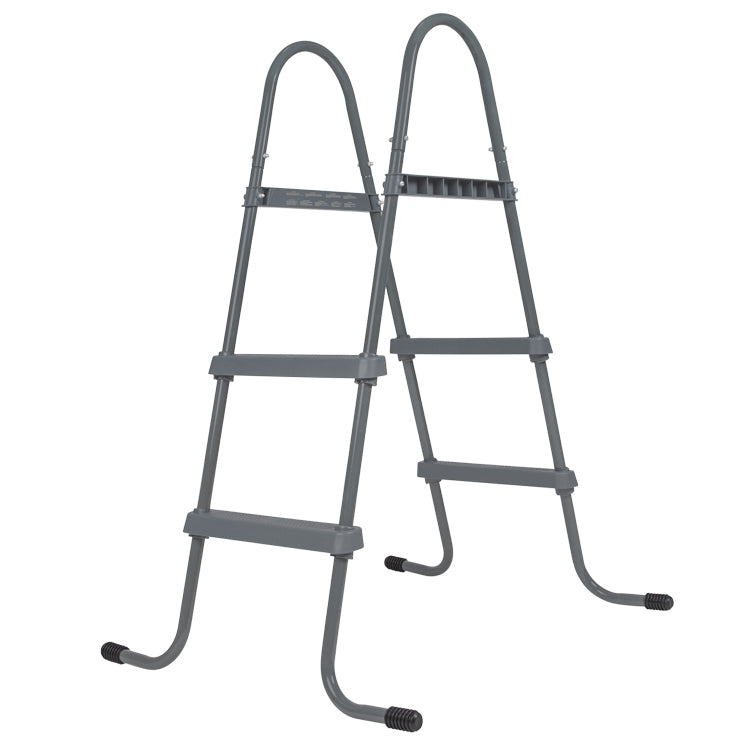 VirtuFit Rechthoekig Zwembad - 300 x 210 x 66 cm - Compleet Pakket - Antraciet