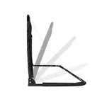 VirtuFit Inklapbaar Voetbaldoel - Panna goal - 150 x 60 cm (set van 2) - zwart