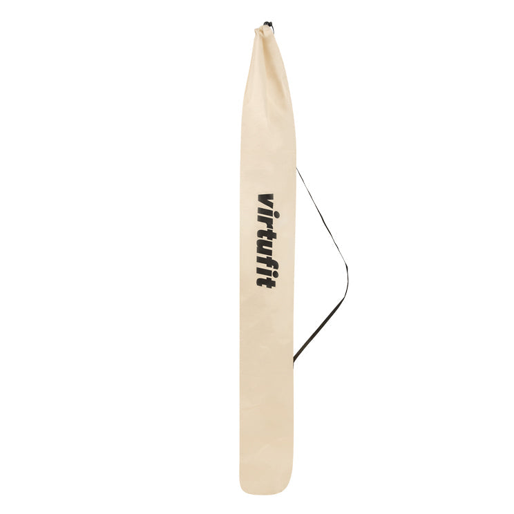 VirtuFit Strandparasol Premium - Windscherm - 225 cm - Beige - Tweedekans
