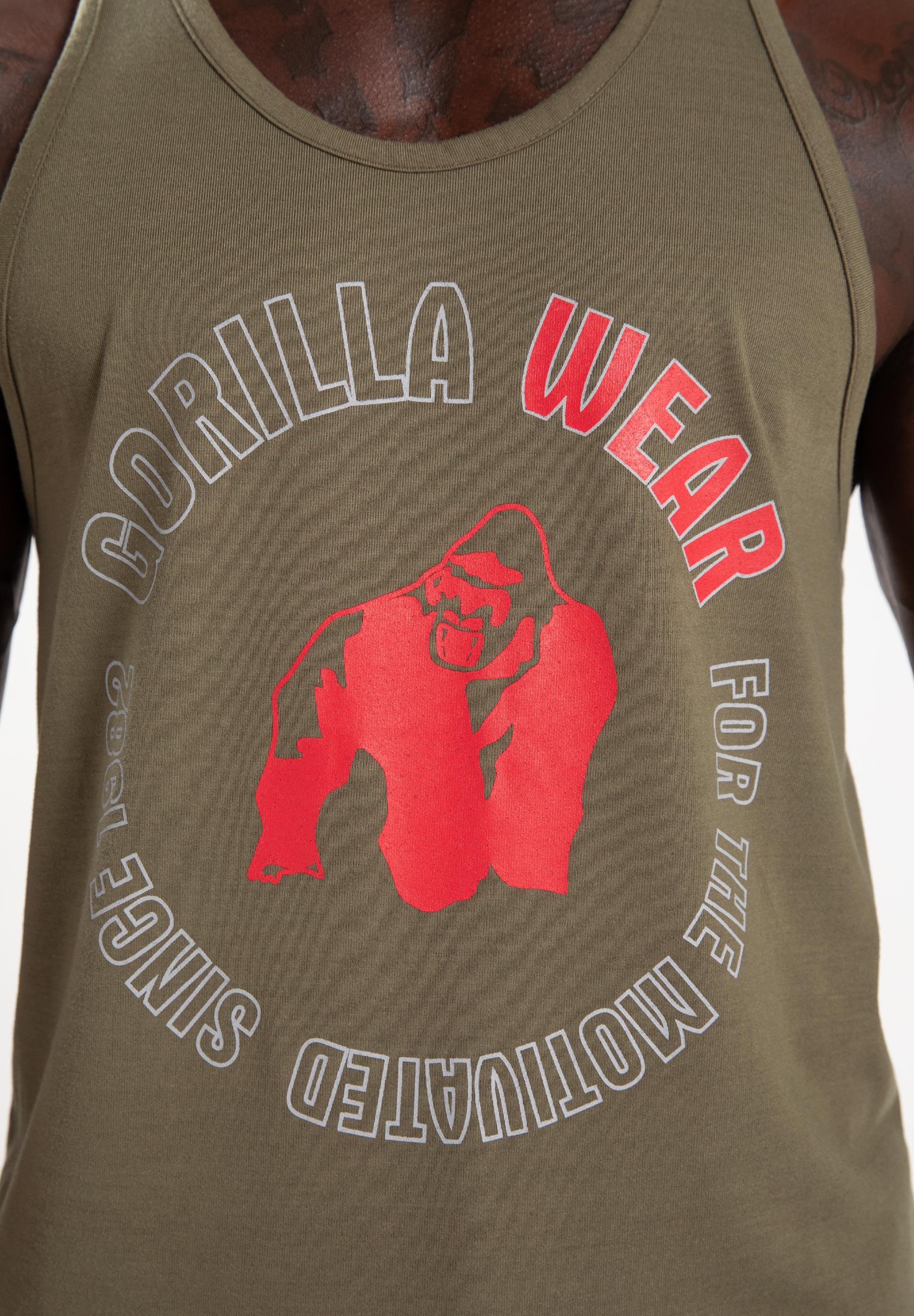 Gorilla Wear Lafayette Tank Top - Legergroen