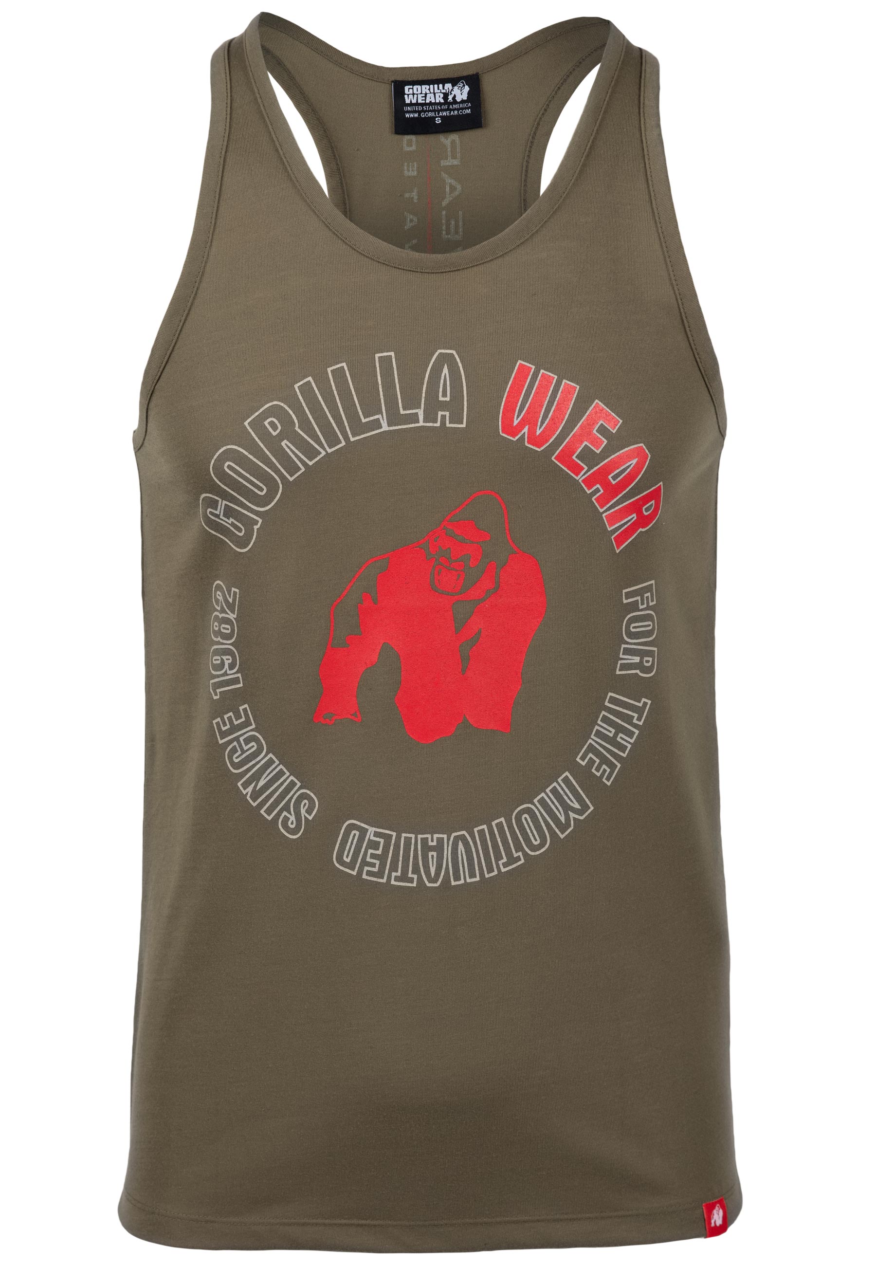 Gorilla Wear Lafayette Tank Top - Legergroen