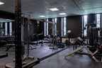Flow Fitness Rubberen Tegel - 100 x 100 cm - Inclusief Connector