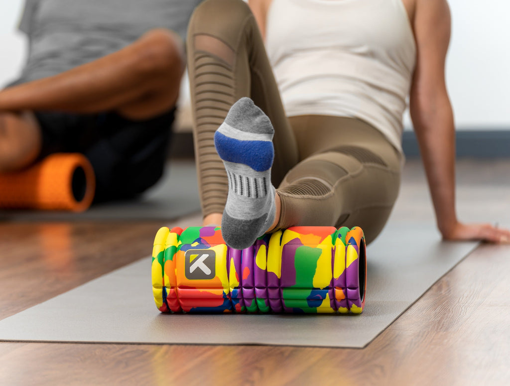 Triggerpoint Foam Roller The Grid 1.0 - Regenboog