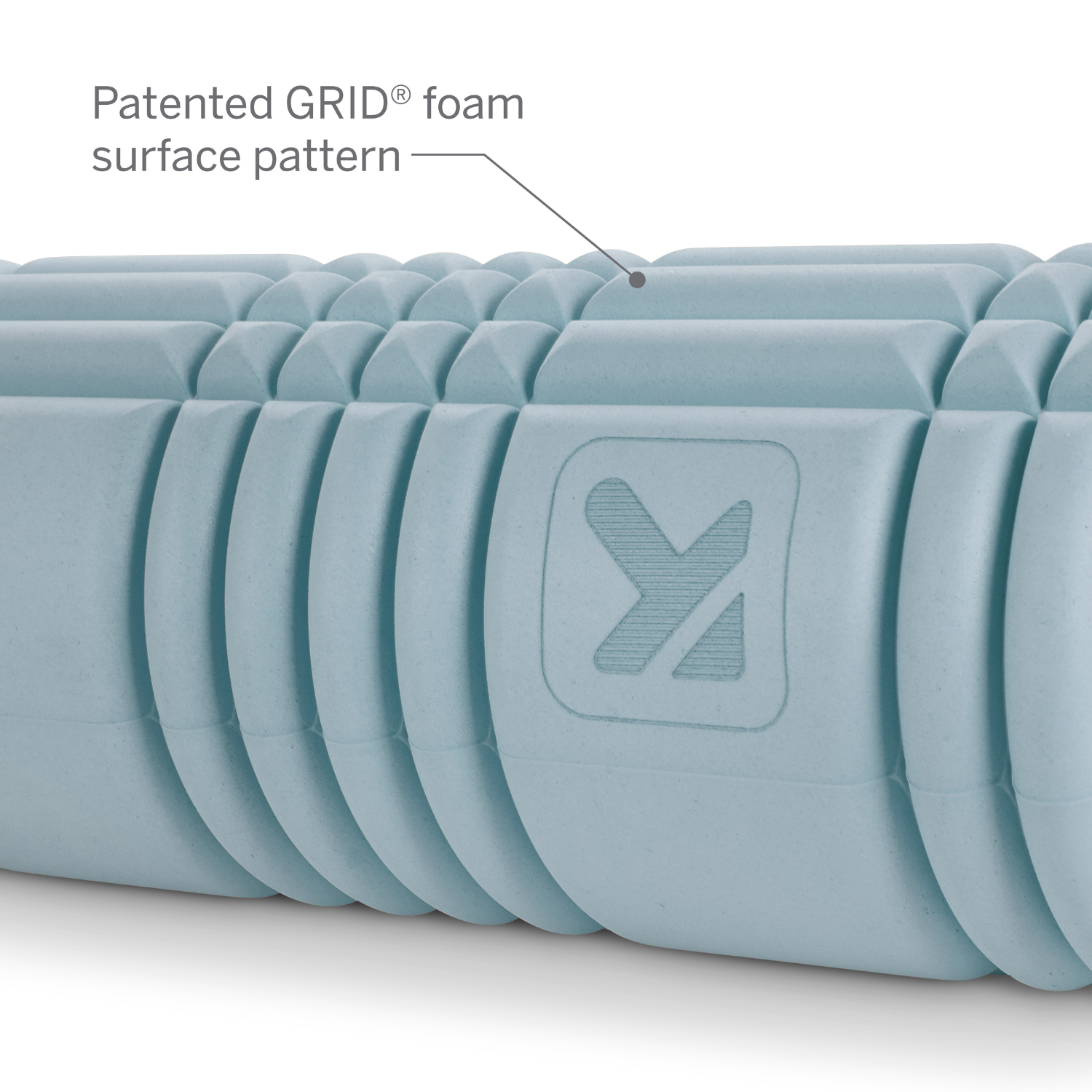Triggerpoint Recycled Grid Foam Roller - Lichtblauw