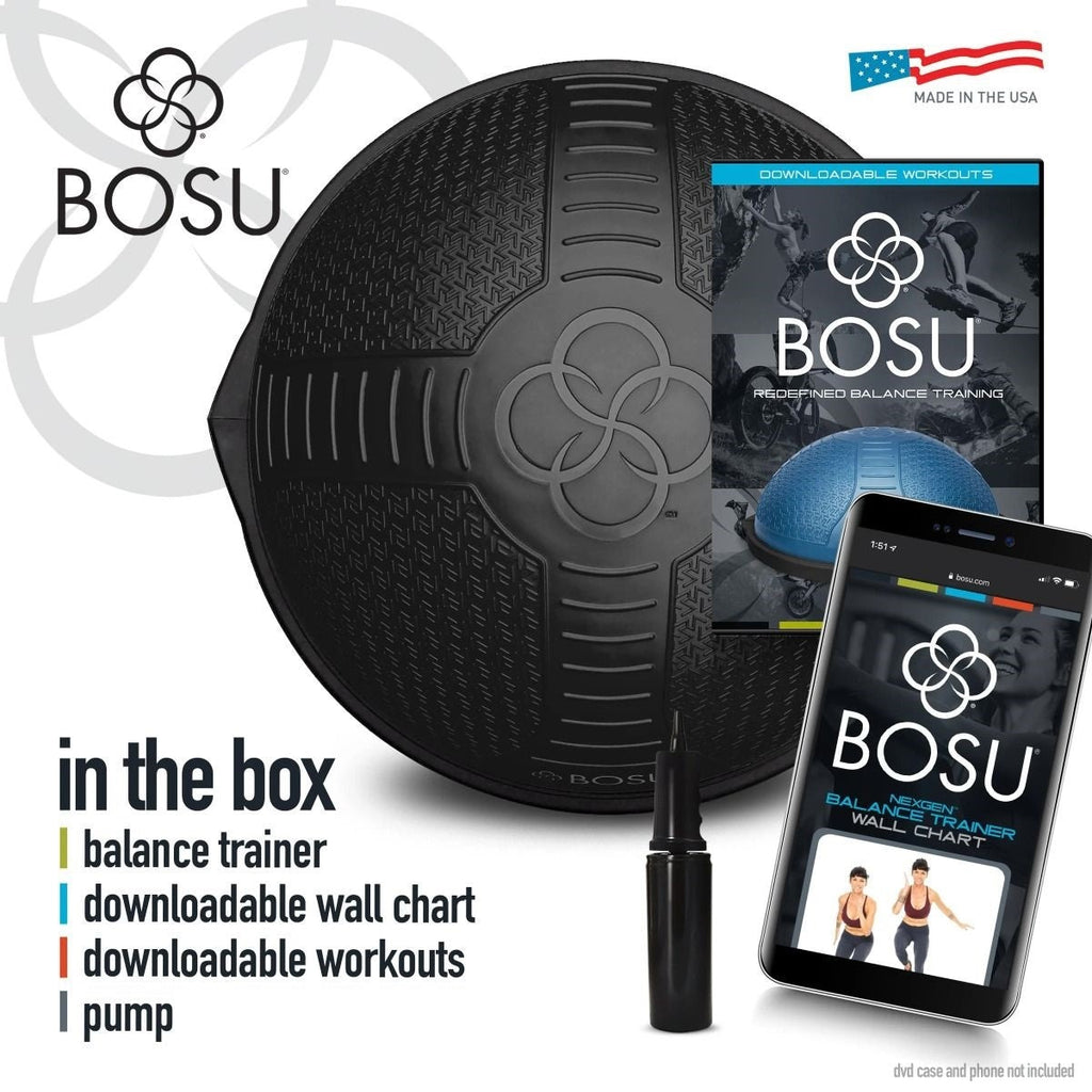 Bosu Nexgen Home Balance Trainer - Zwart