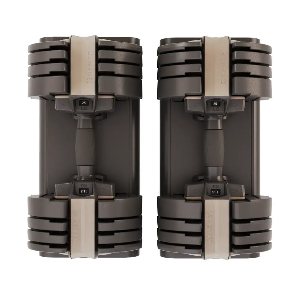 Centr Smart Stack 50 Verstelbare Dumbbell Set - 2,3 kg tot 22,5 kg
