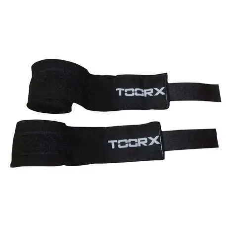 Toorx Fitness Boksbandage Elastisch - Handwraps - Zwart
