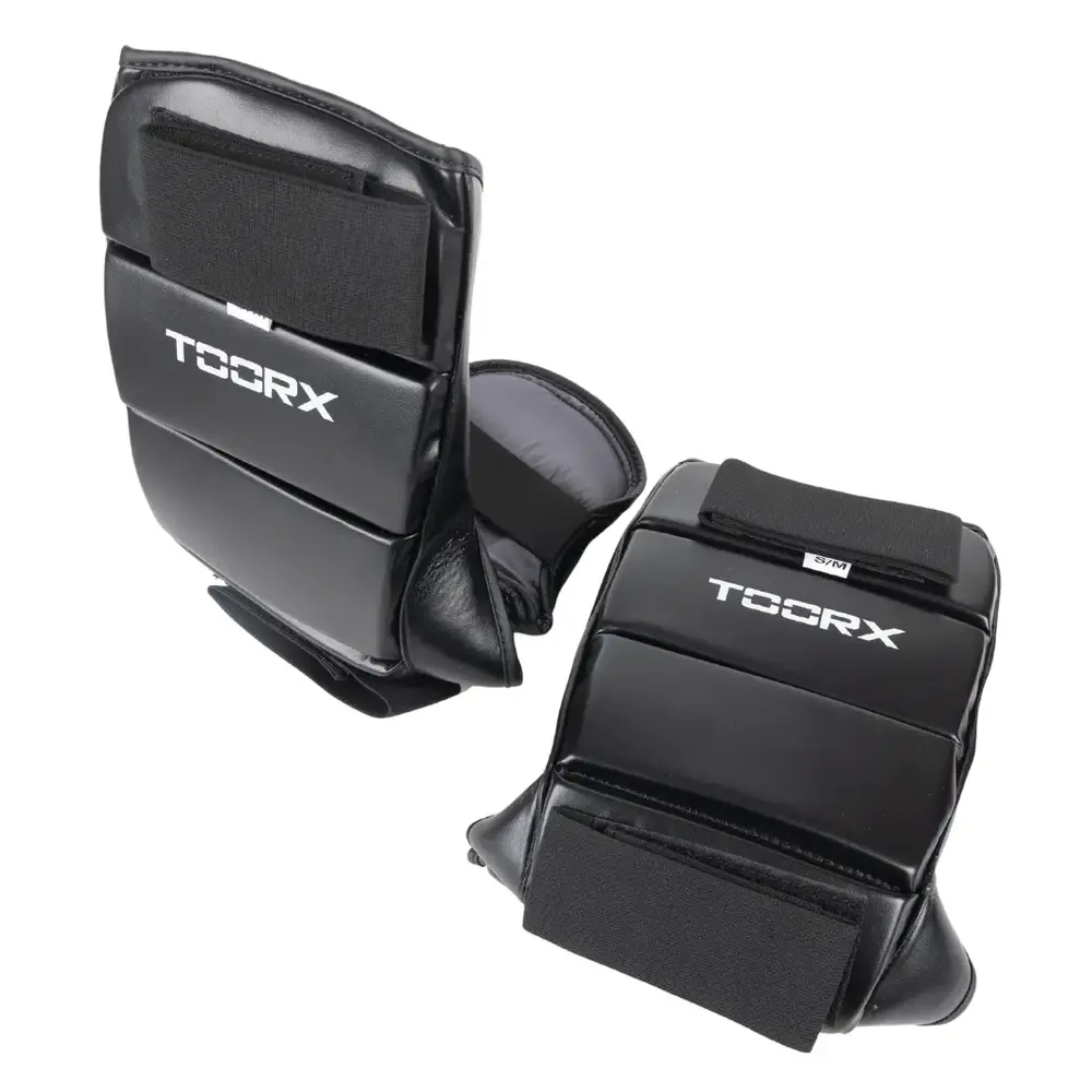 Toorx Fitness Scheenbeschermer PU - met voetbeschermer - L/XL