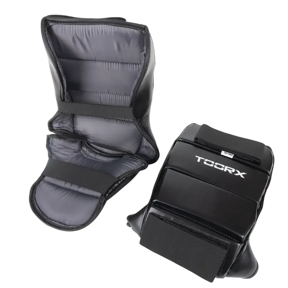 Toorx Fitness Scheenbeschermer PU - met voetbeschermer - L/XL