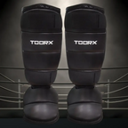 Toorx Fitness Scheenbeschermer PU - met voetbeschermer - L/XL