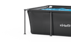 VirtuFit Rechthoekig Zwembad - 260 x 180 cm - Inclusief Filterpomp - Tweedekans - Afbeelding 5
