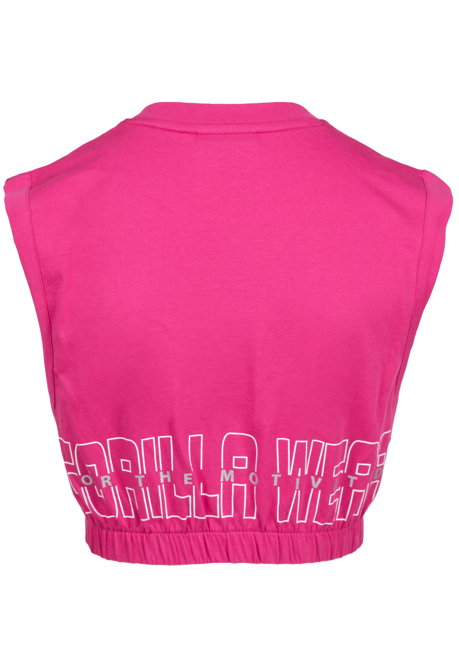 Gorilla Wear Albion Oversized Crop Top - Roze