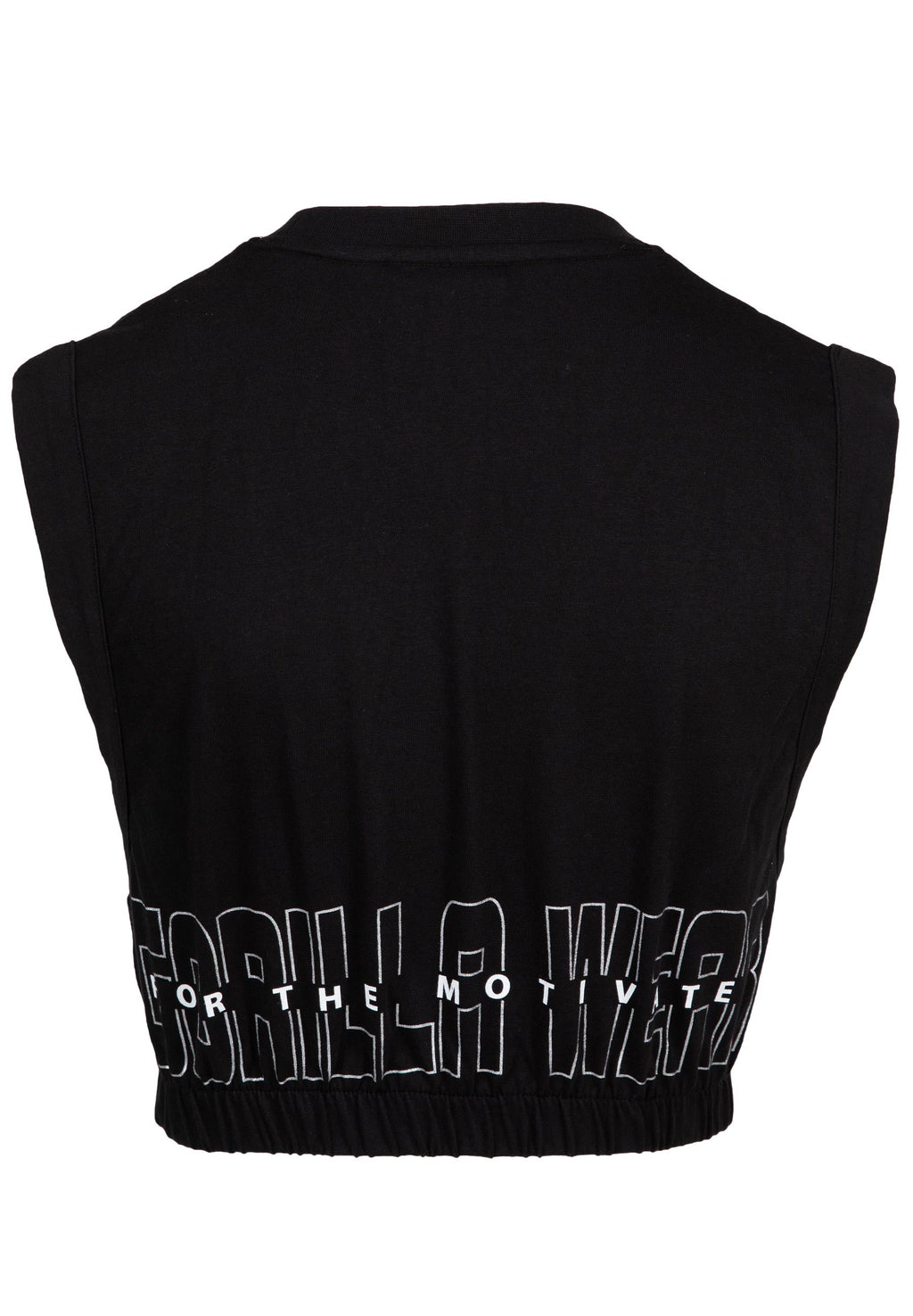 Gorilla Wear Albion Oversized Crop Top - Zwart