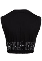 Gorilla Wear Albion Oversized Crop Top - Zwart