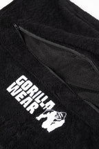 Gorilla Wear Zip Pocket Handdoek - Zwart