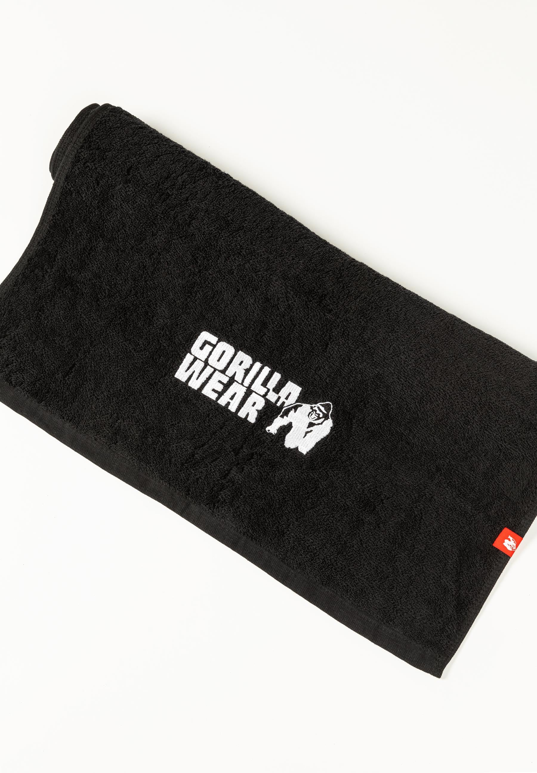 Gorilla Wear Zip Pocket Handdoek - Zwart