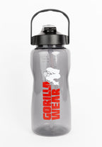 Gorilla Wear Waterfles met Sleeve - Zwart - 2 L