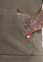 Gorilla Wear Silverdale Mouwloos Vest met Capuchon - Legergroen