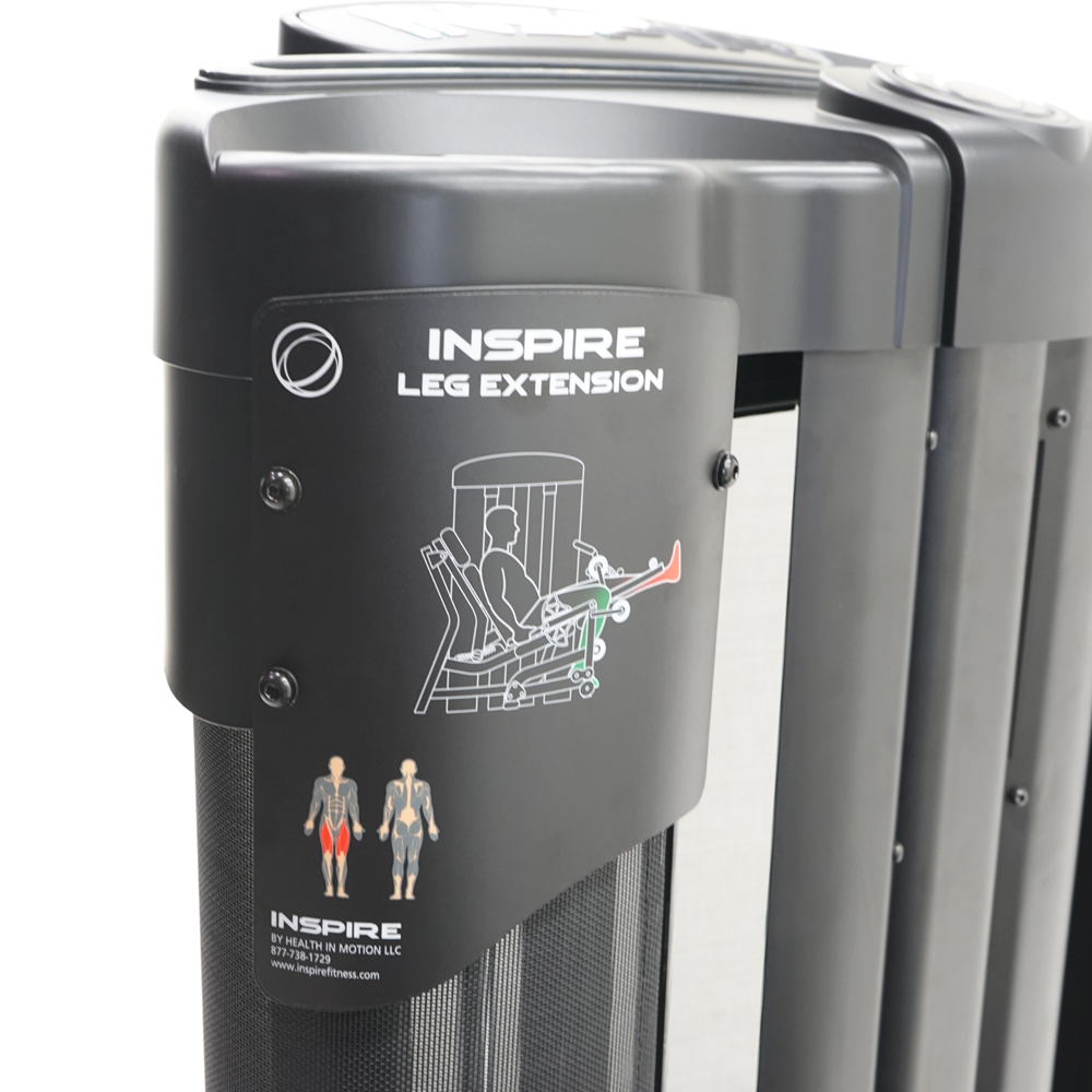 Inspire Maximum DUAL Krachtstation - Seated Leg Extension en Leg Curl