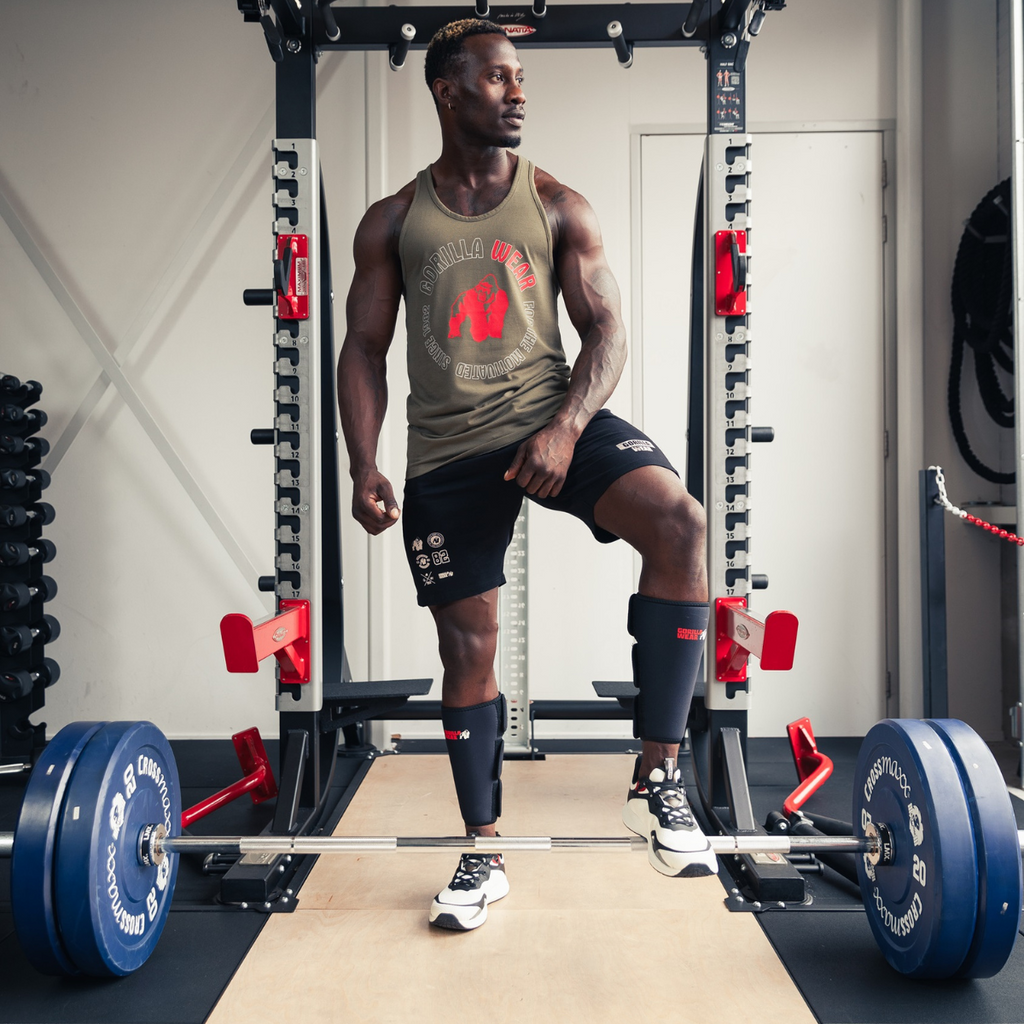Gorilla Wear Kuit Sleeves - Zwart