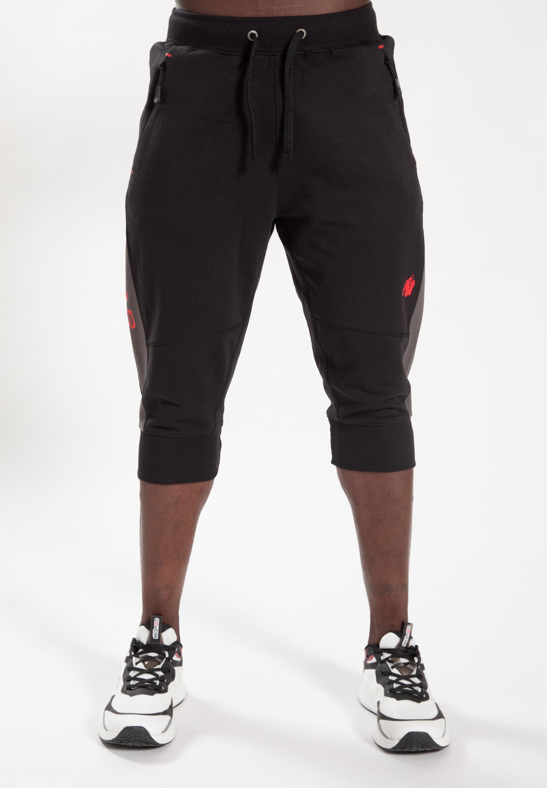 Gorilla Wear Thompson 3/4 Joggingbroek - Zwart