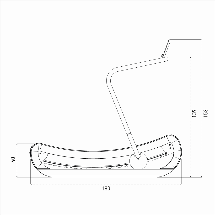 Nohrd Sprintbok V2 Loopband - Air Runner - Club