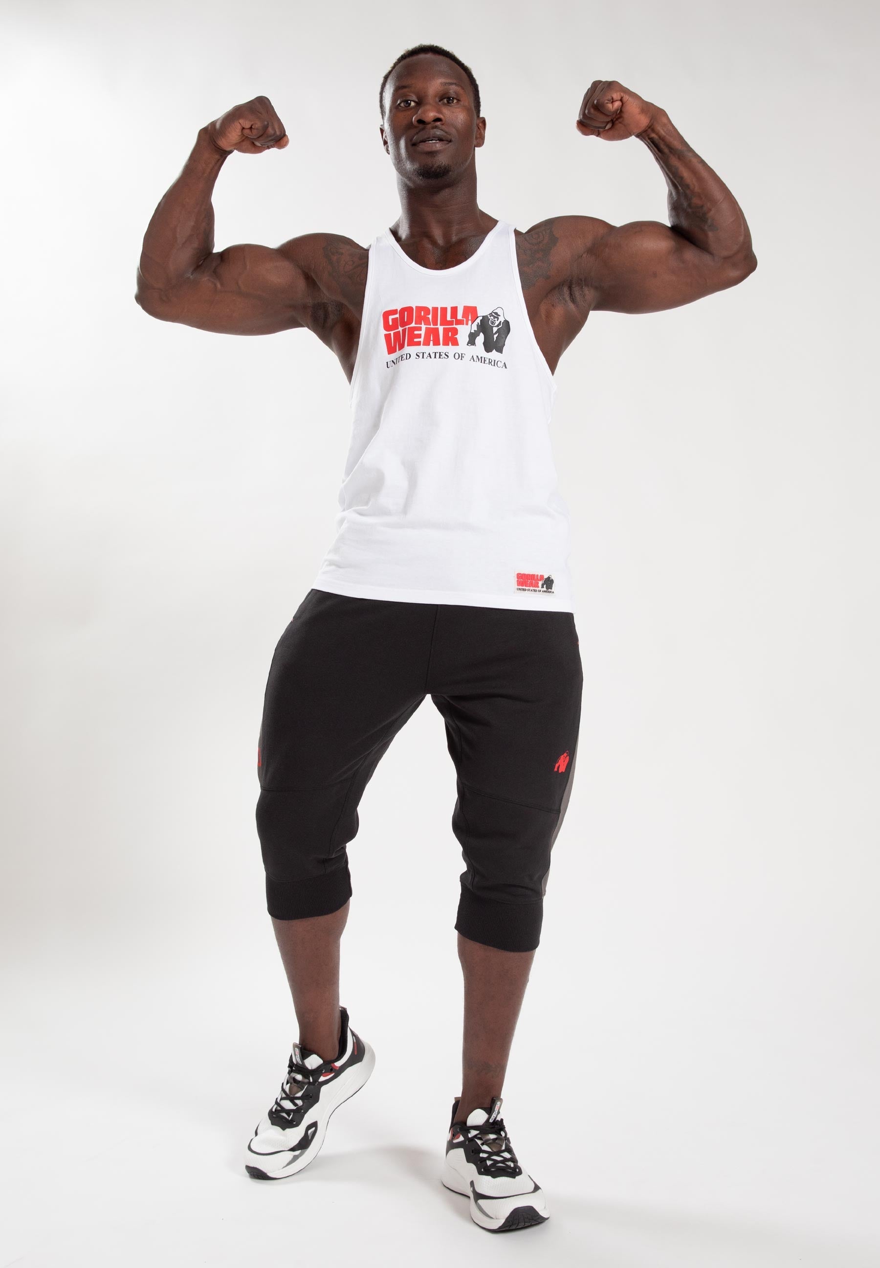 Gorilla Wear Thompson 3/4 Joggingbroek - Zwart