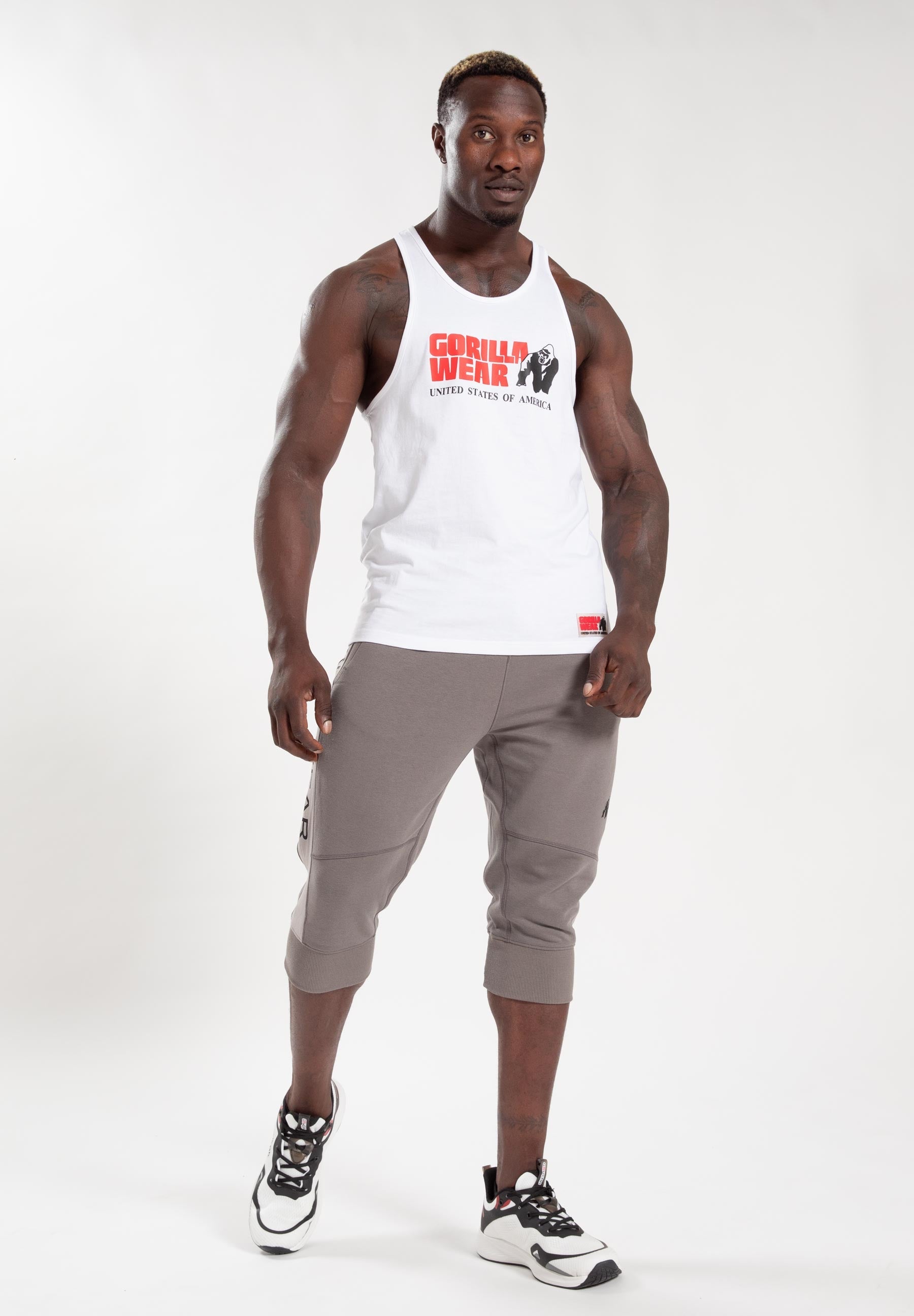 Gorilla Wear Thompson 3/4 Joggingbroek - Grijs