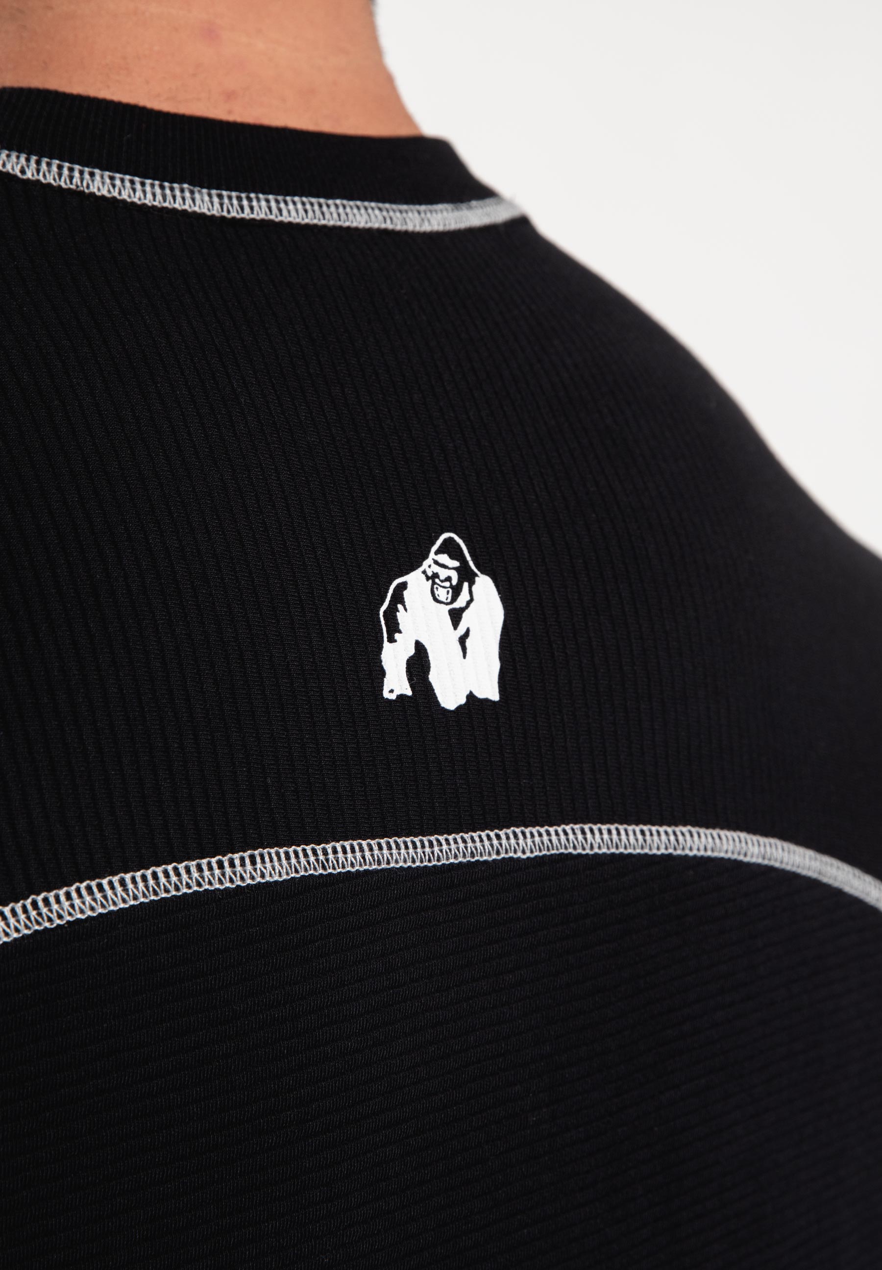 Gorilla Wear Finley Oversized T-shirt - Zwart/Grijs