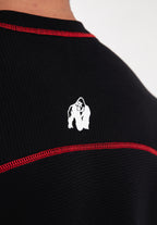 Gorilla Wear Finley Oversized T-shirt - Zwart/Rood