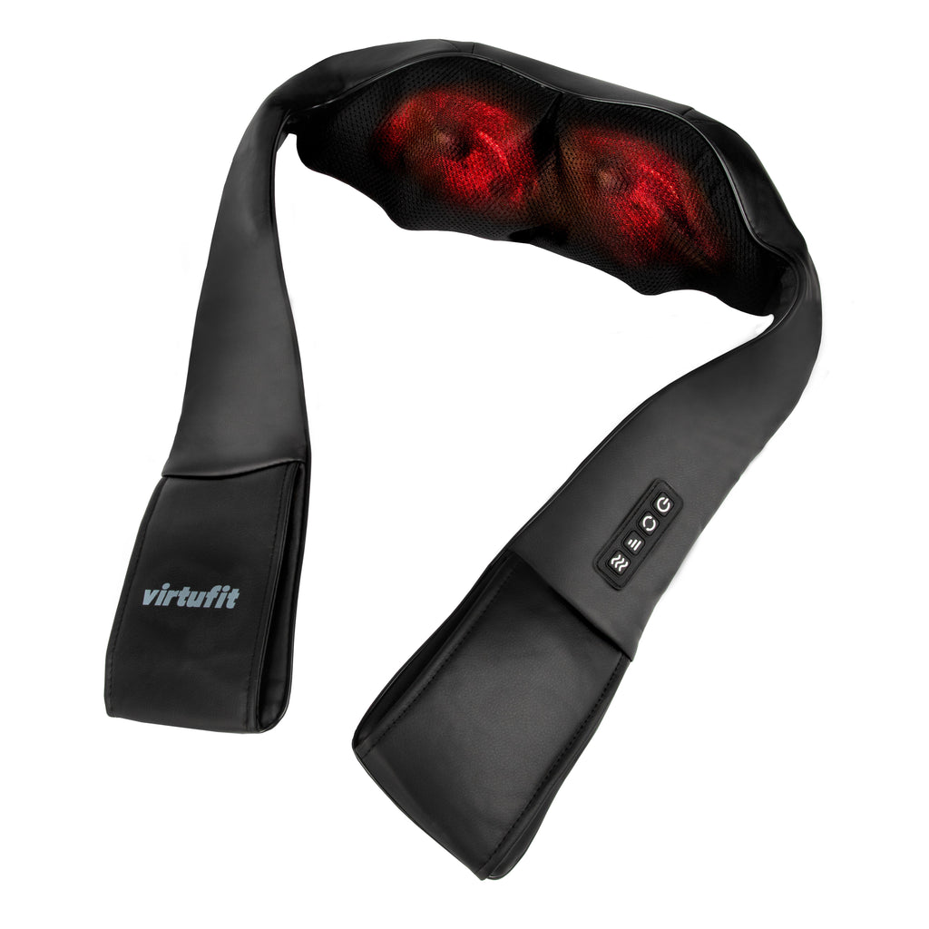 VirtuFit Draadloos Nekmassage kussen Pro - Shiatsu Massage Apparaat met Warmtefunctie
