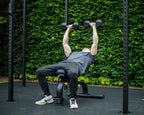 Muscle Power Verstelbare Trainingsbank - Zwart