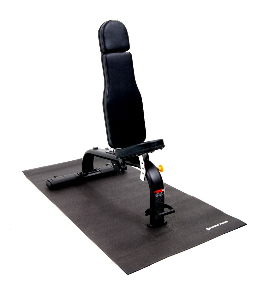 Muscle Power Verstelbare Trainingsbank - Zwart