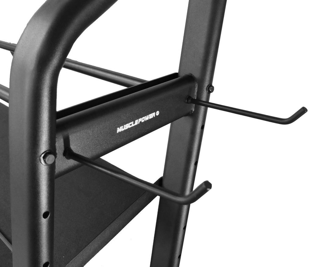 Muscle Power Multi Fitness Opbergsysteem - Zwart