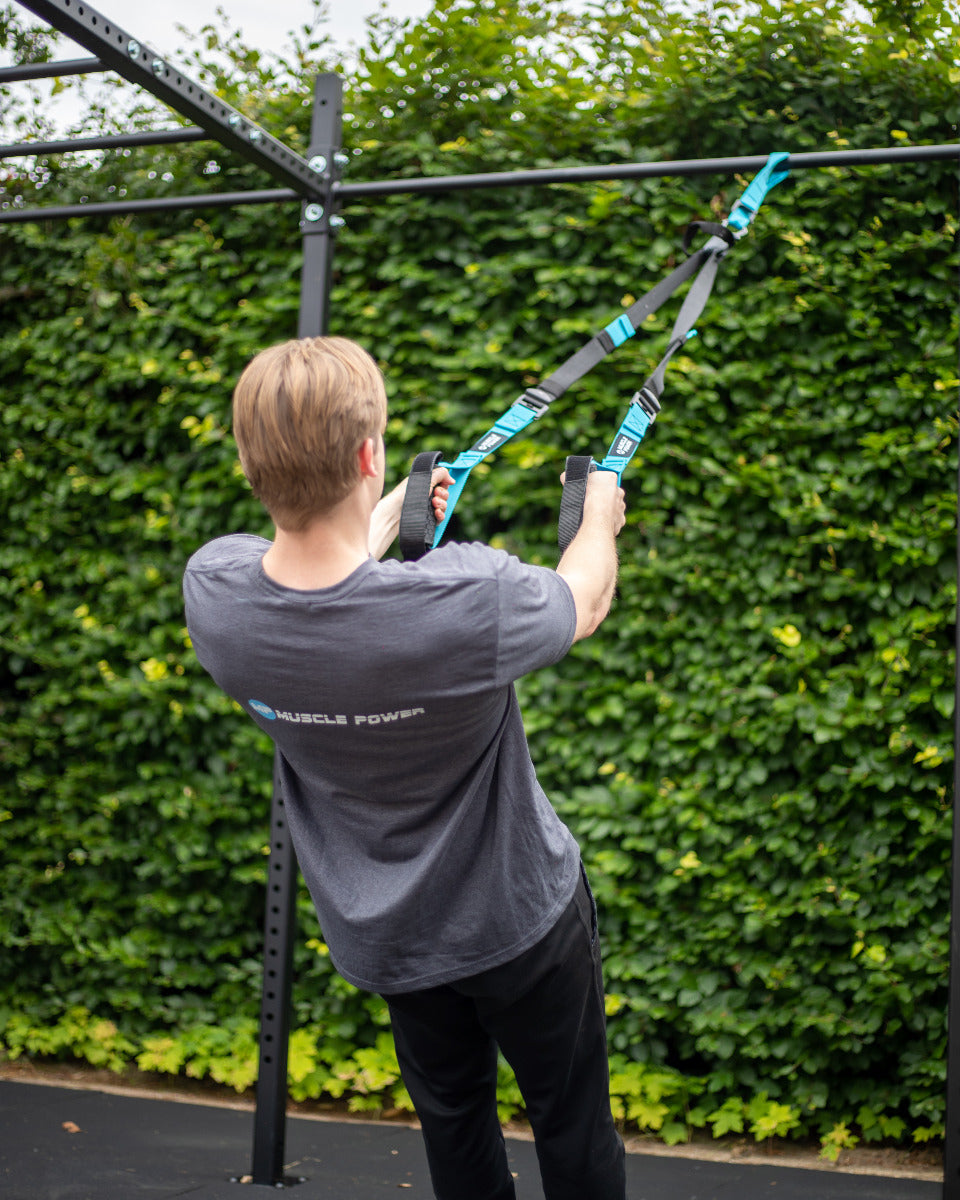Muscle Power Suspension Trainer - Blauw/Zwart