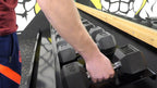 Muscle Power Dumbbellrek Heavy 2-laags - Zwart