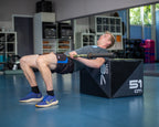Muscle Power Soft Plyo Box - Zwart