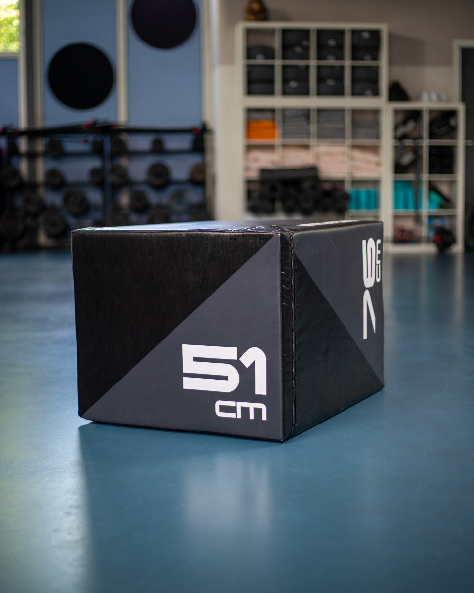 Muscle Power Soft Plyo Box - Zwart