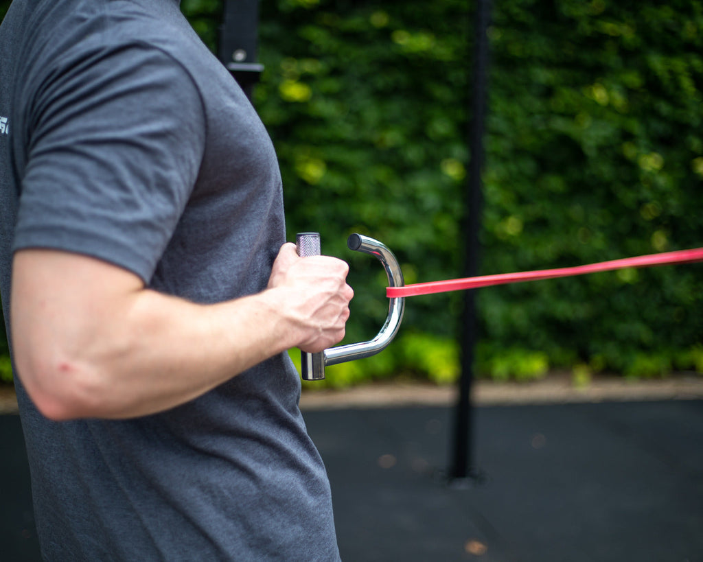 Muscle Power Weerstandsband Handgreep