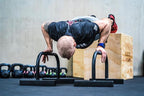 Muscle Power Parallettes Set - Zwart