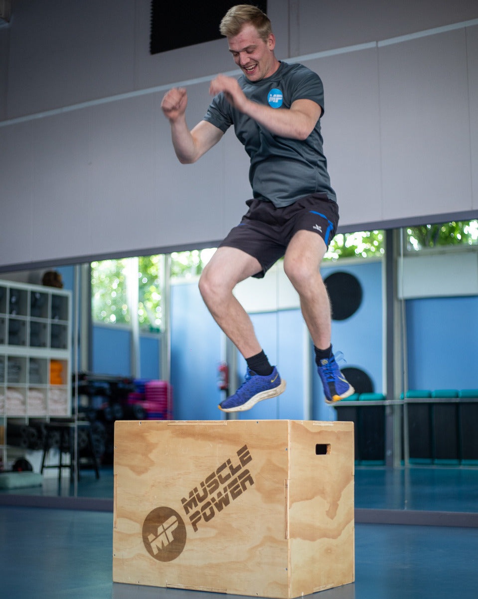 Muscle Power Houten Plyo Box