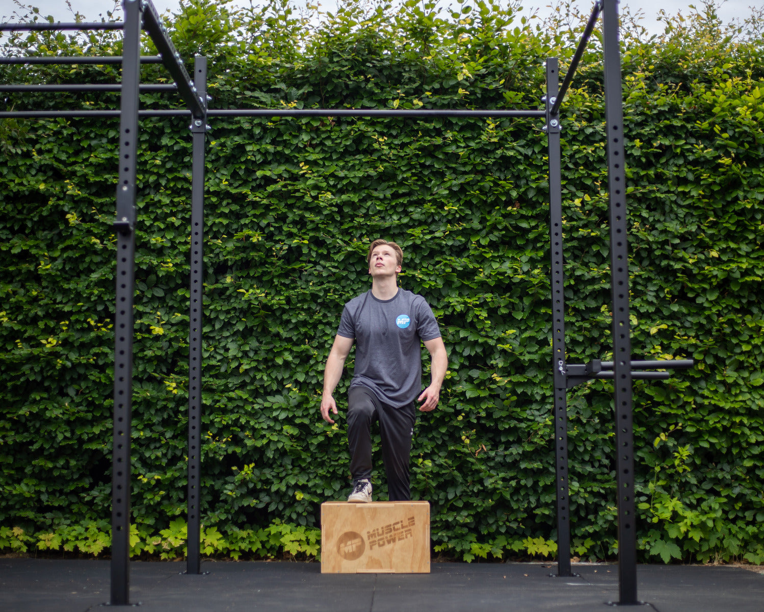 Muscle Power Houten Plyo Box Klein