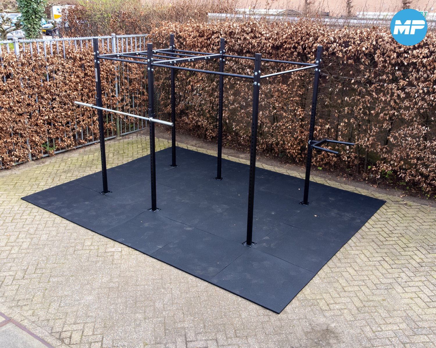 Muscle Power Olympische Halterstang - Chroom - 218 cm