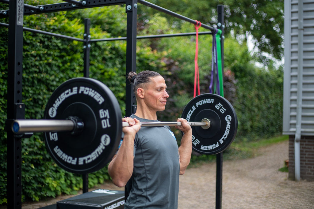 Muscle Power Olympische Halterstang 218 cm - High Performance