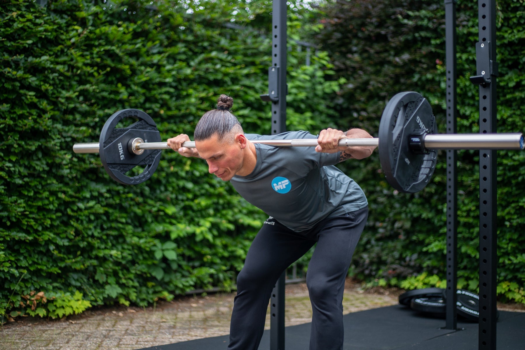 Muscle Power Olympische Halterstang 218 cm - High Performance
