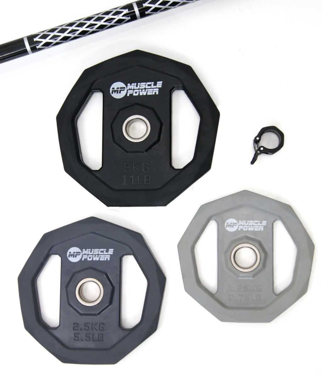 Muscle Power Aerobic Halterset Zwart - 20 kg