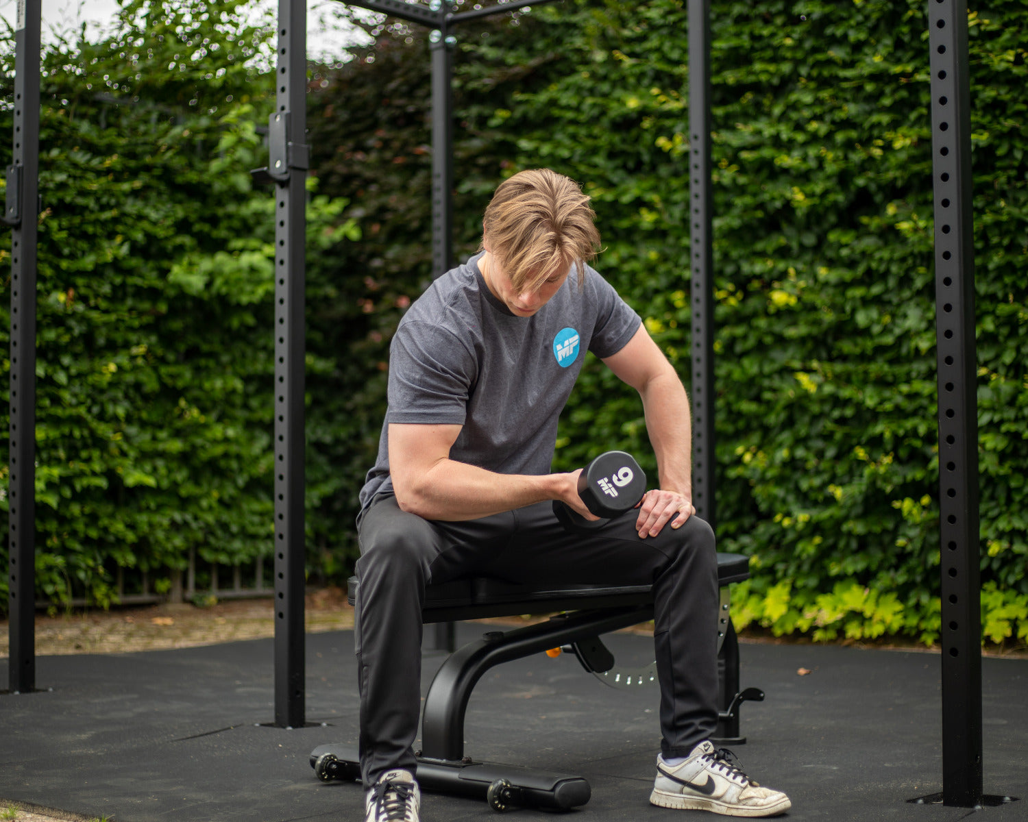 Muscle Power PU Dumbbell Set - 2 x 1 t/m 10 kg