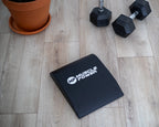 Muscle Power Buikspiermat - Ab Mat - Zwart