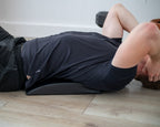 Muscle Power Buikspiermat - Ab Mat - Zwart